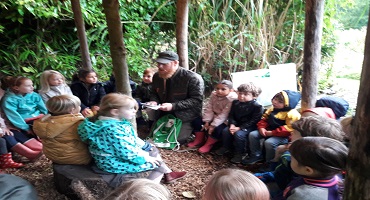 Groep 1-2B naar de Schooltuinen